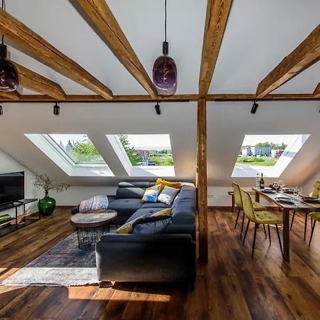 Charming Loft Ferienwohnung Bodensee Meckenbeuren Exterior photo